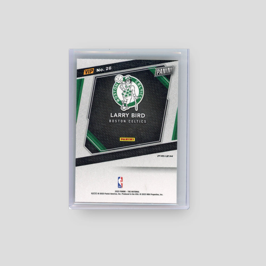 2023-24 Panini The National VIP Larry Bird Girrafe Prizm #26 - Q's Cards