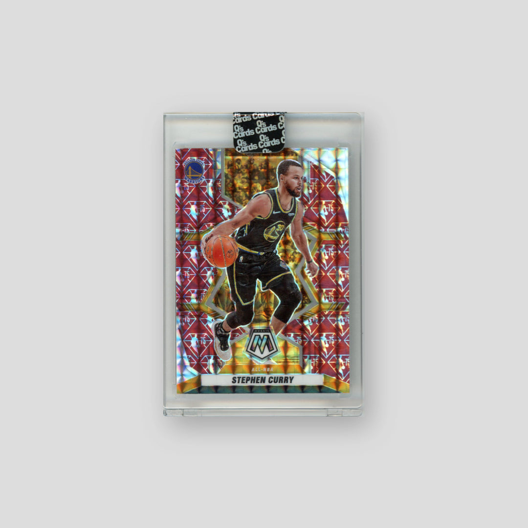 2021-22 Panini Mosaic Stephen Curry NBA 75th Anniversary #284