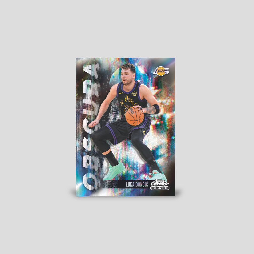 2025-26 Topps Chrome Black Basketball Hobby Box - Q's Cards