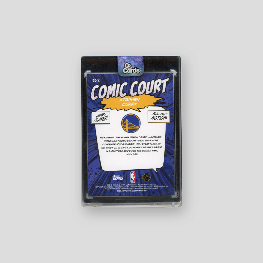 2025-26 Topps Stephen Curry Comic Court #CC-2