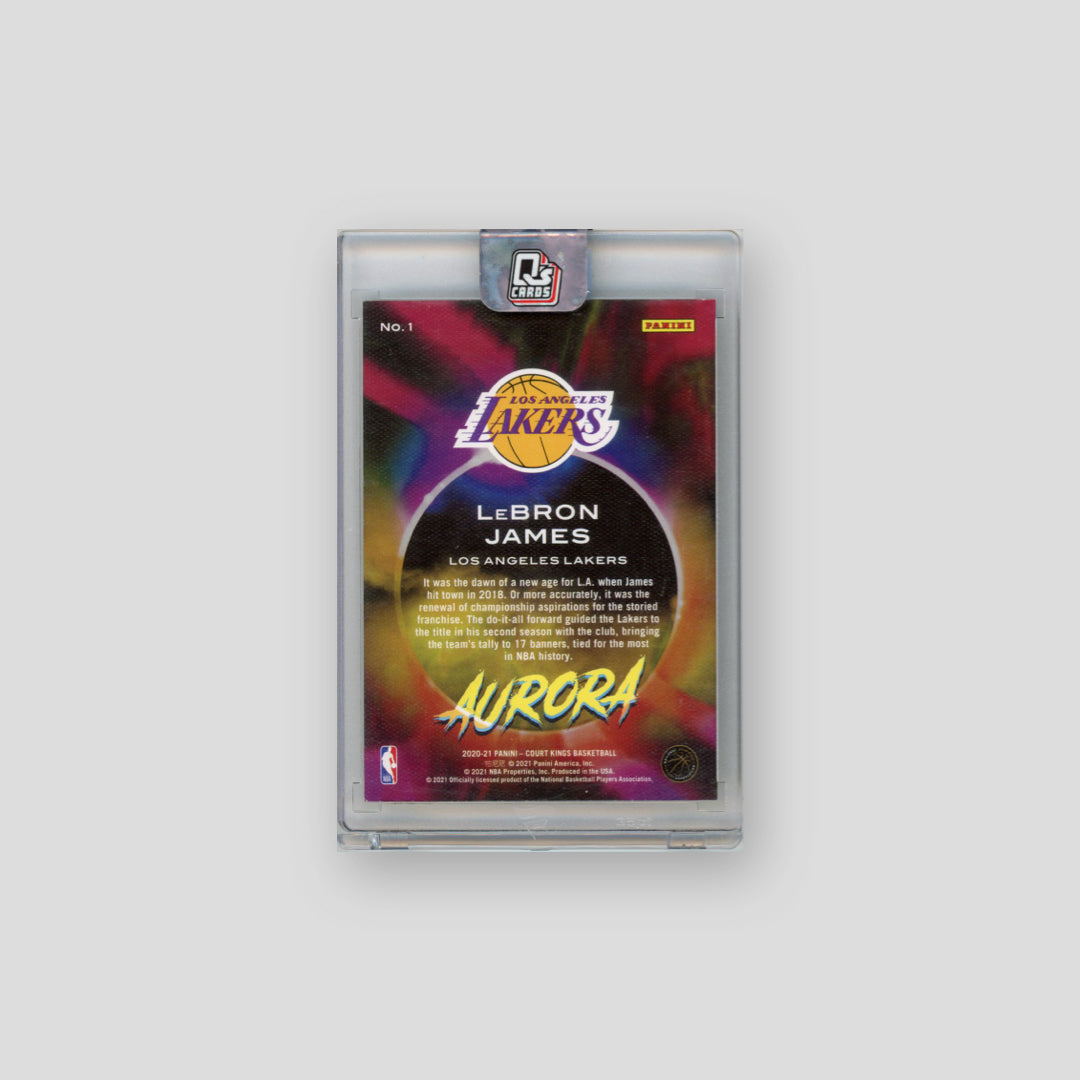2020-21 Panini Court Kings LeBron James Aurora #1