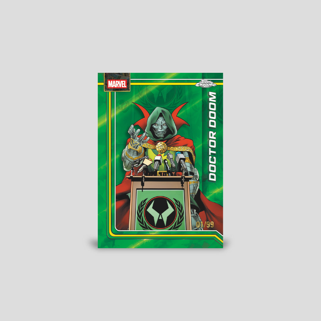 2026 Topps Chrome Marvel Comics Sapphire Hobby Box - Q's Cards