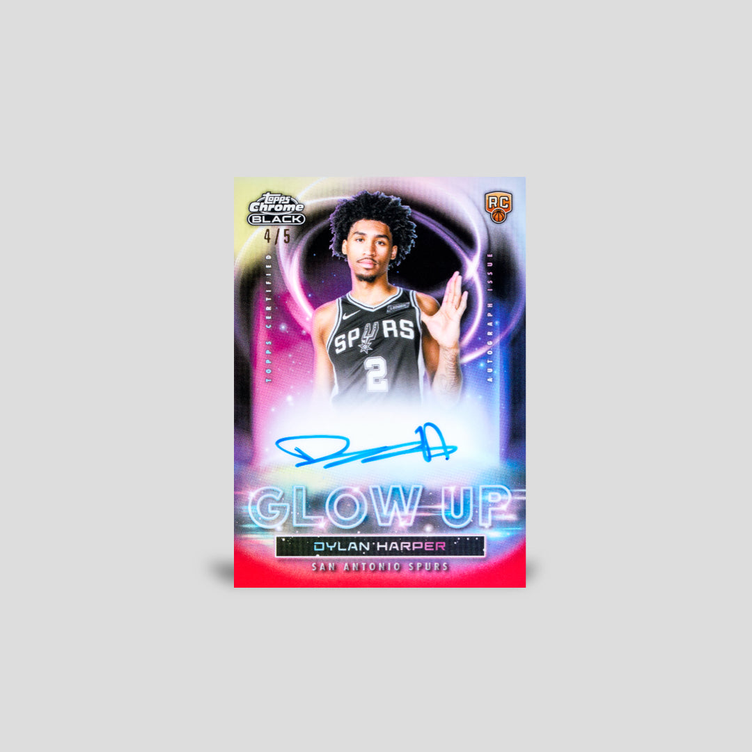 2025-26 Topps Chrome Black Basketball Hobby Box - Q's Cards