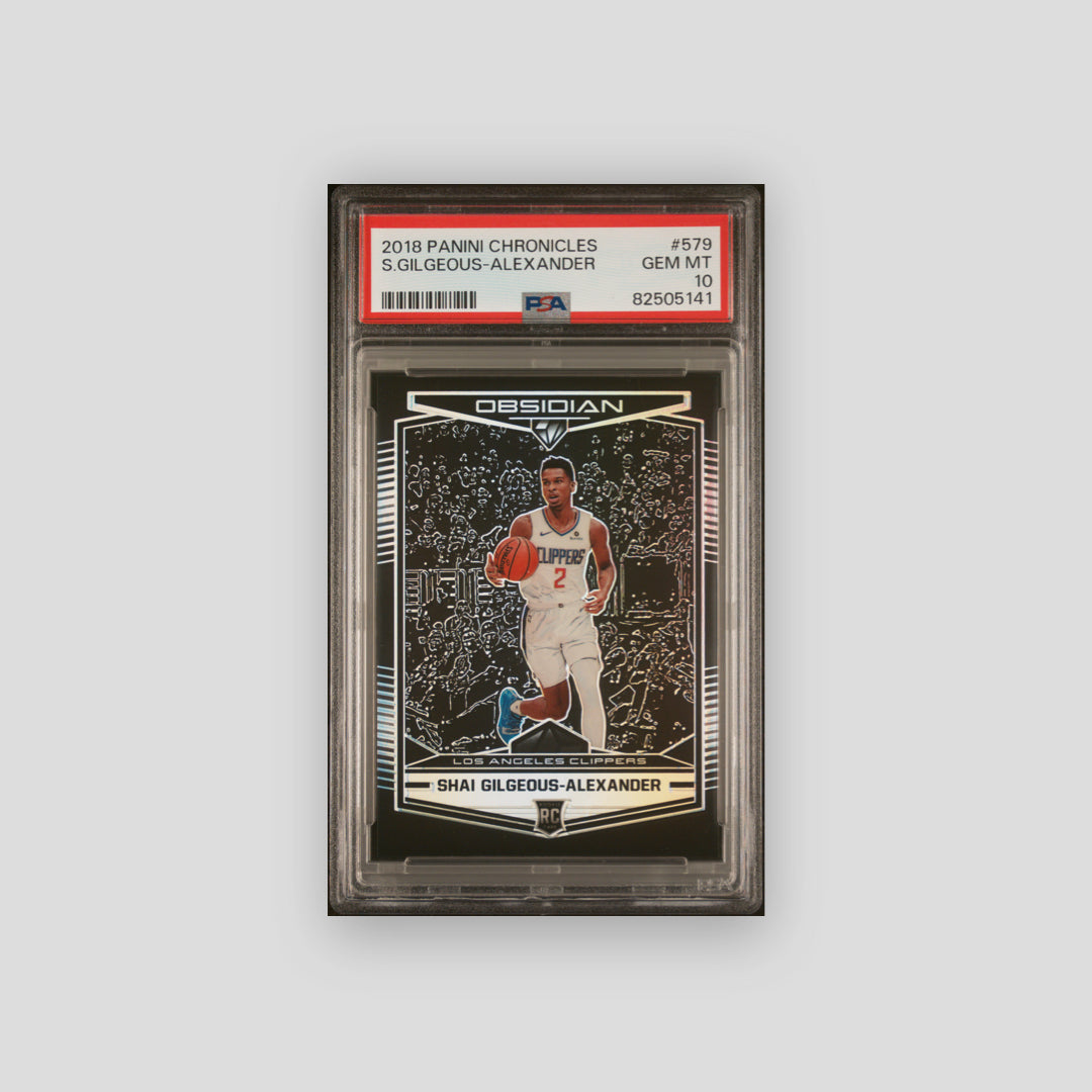 2018 Panini Chronicles #579 Shai Gilgeous-Alexander PSA 10