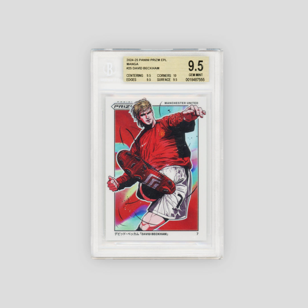2024-25 Panini Prizm Epl Manga David Beckham SSP #50 (BGS 9.5)