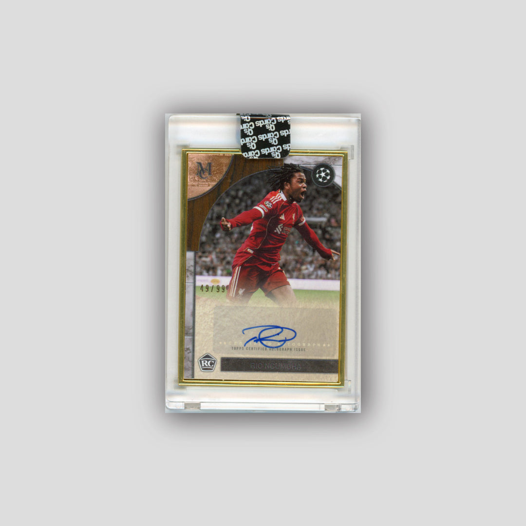 2025-26 Topps Museum UCC Rio Ngumoha Goldframe Auto /99 #FA-RI - Topps