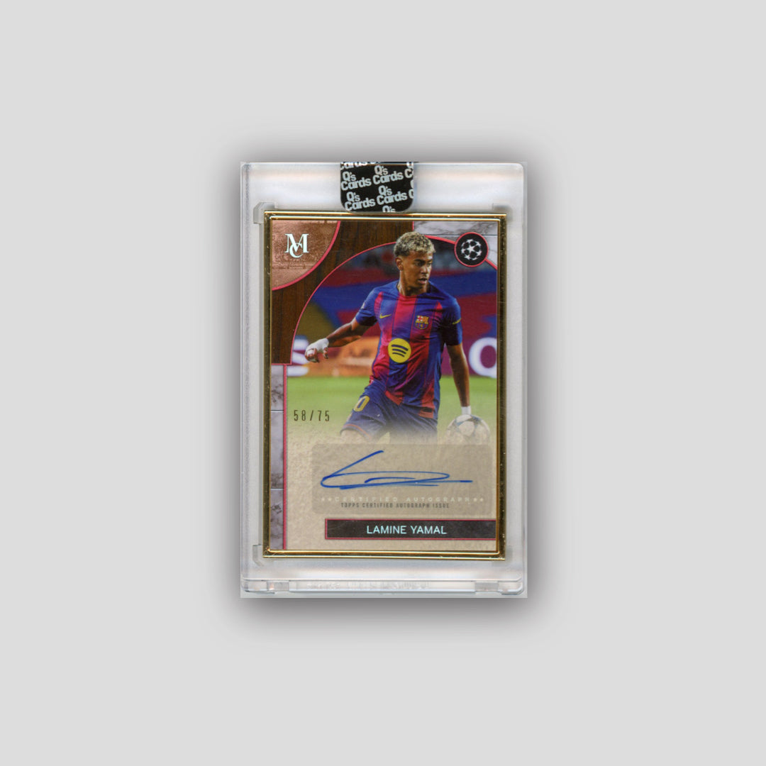 2025-26 Topps Museum UCC Lamine Yamal Goldframe Auto /75 #FA-LY - Topps