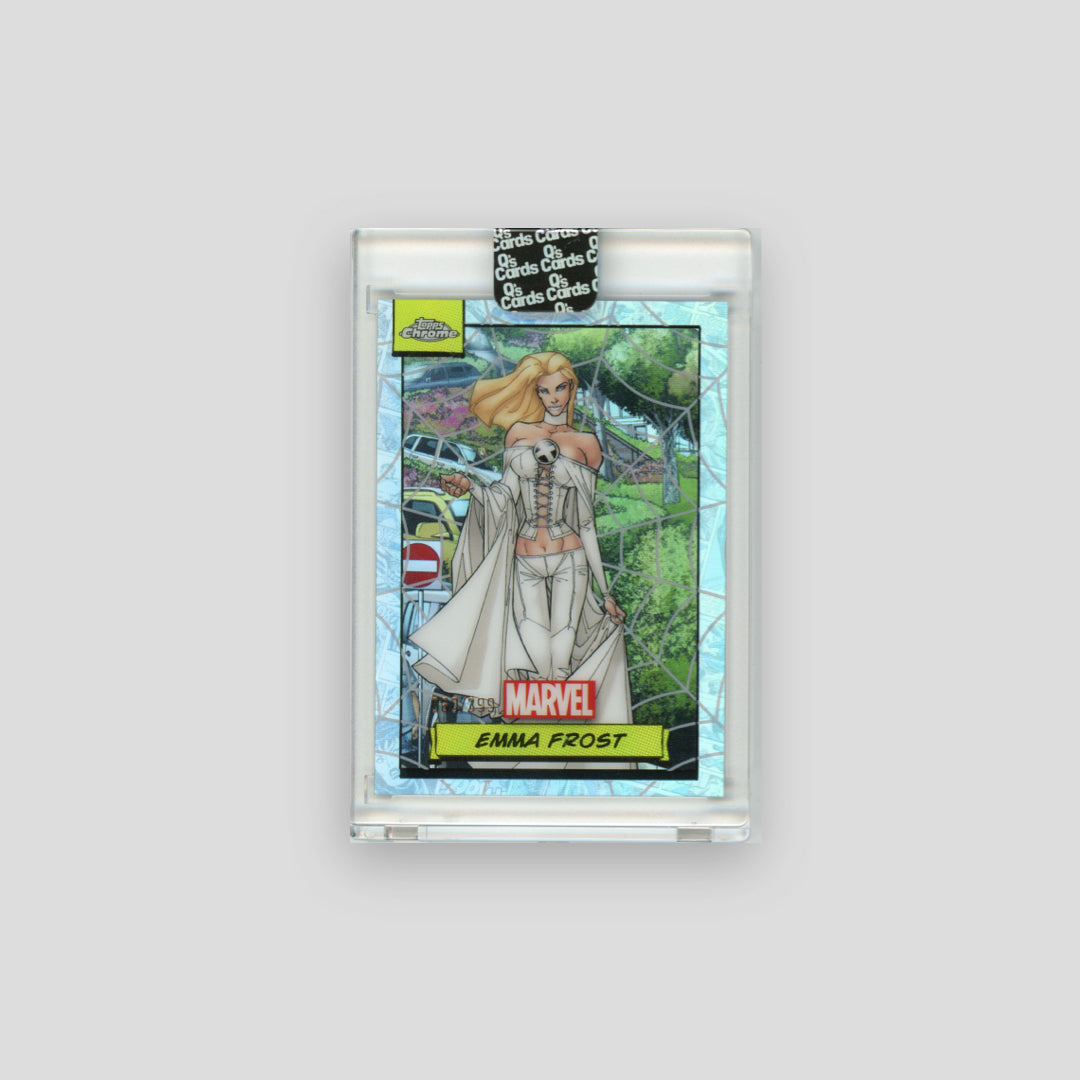 2024 Topps Chrome Marvel Emma Frost Spiderweb /399 #7