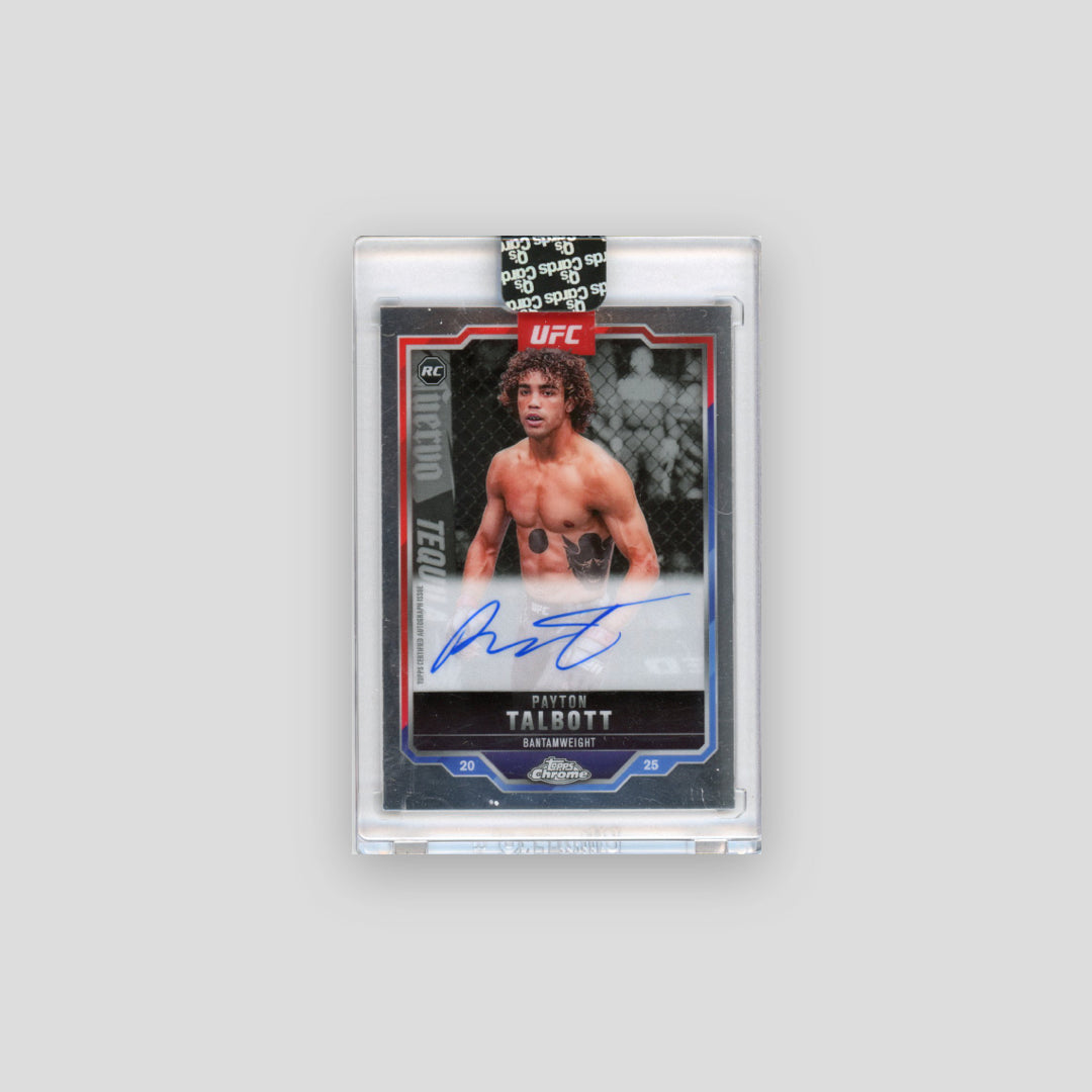 2025 Topps Chrome UFC Payton Talbott Chrome Rookie Autographs AU #CRA-PT