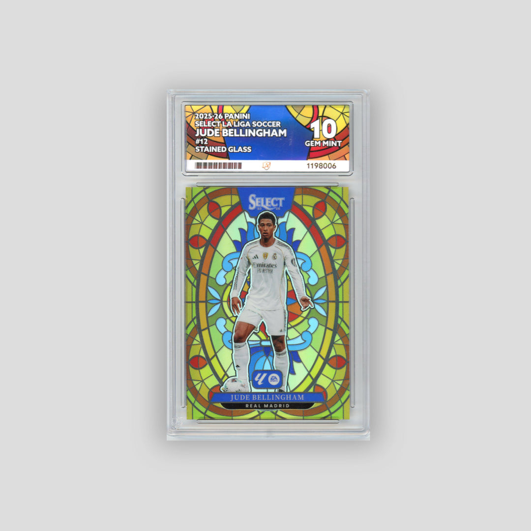 2025-26 Panini Select La Liga Jude Bellingham Stained Glass ACE 10 #12