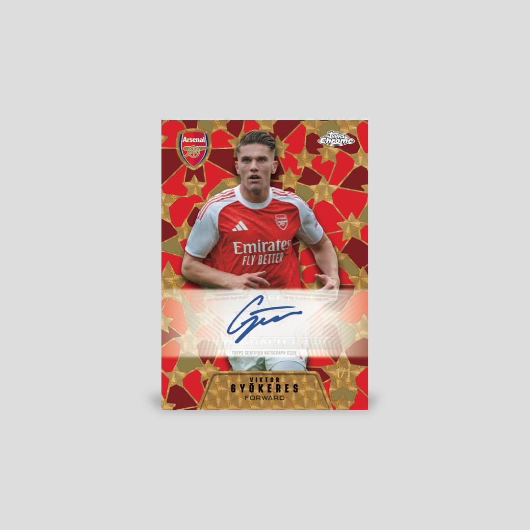 2025-26 Topps Chrome Arsenal Hobby Box - Q's Cards