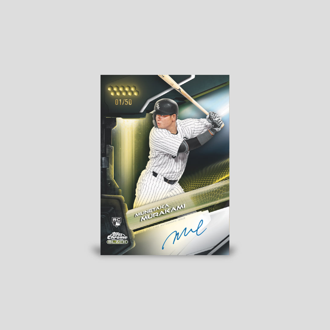 2026 Topps Chrome Black Baseball Hobby Box - Q's Cards