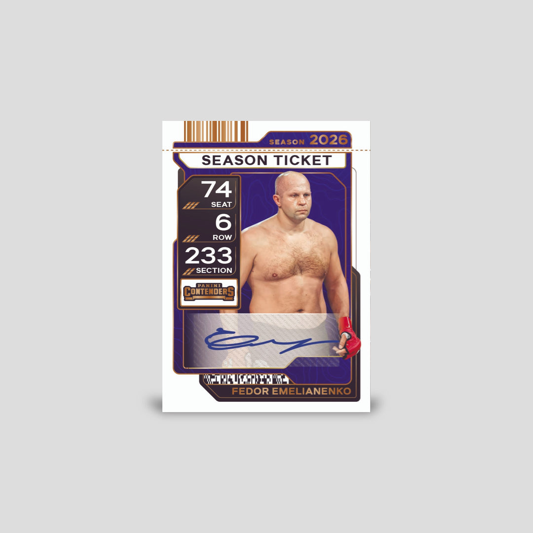 2026 Panini Contenders Professional Fighters League Hobby Box - Q's Cards
