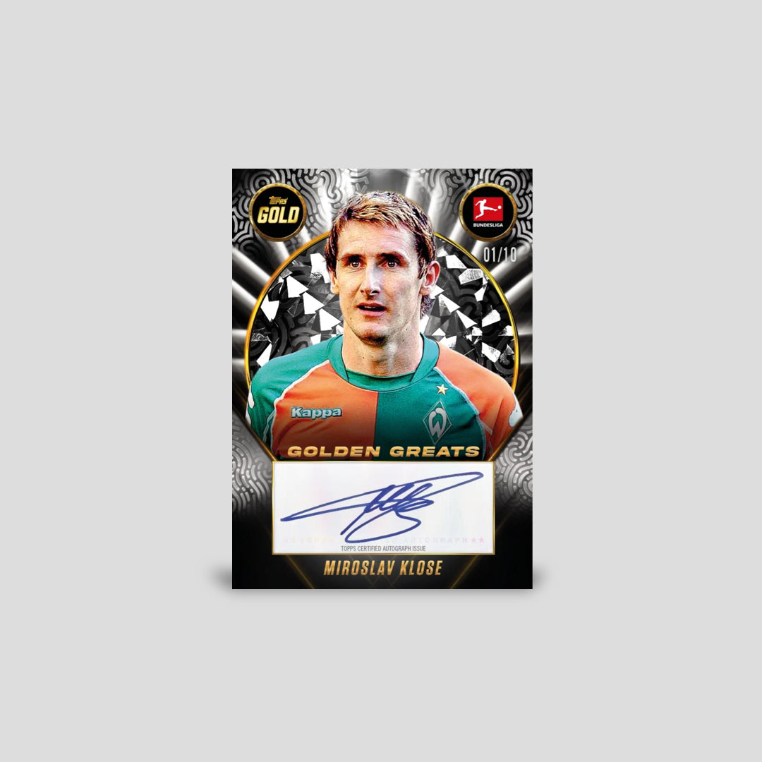 2025-26 Topps Gold Bundesliga Soccer Hobby Box - Q's Cards