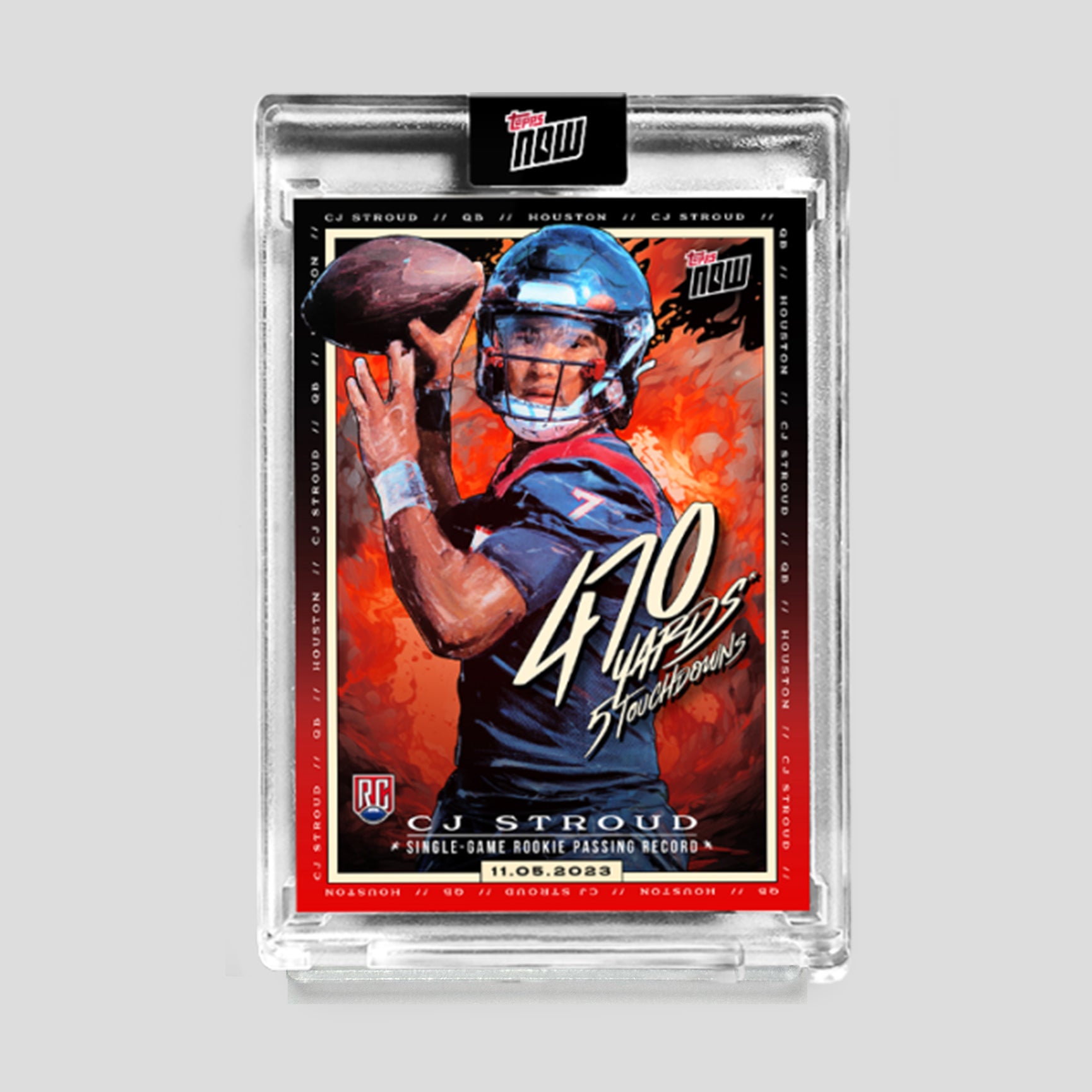 2023 Topps Now® CJ Stroud - 470 Yards