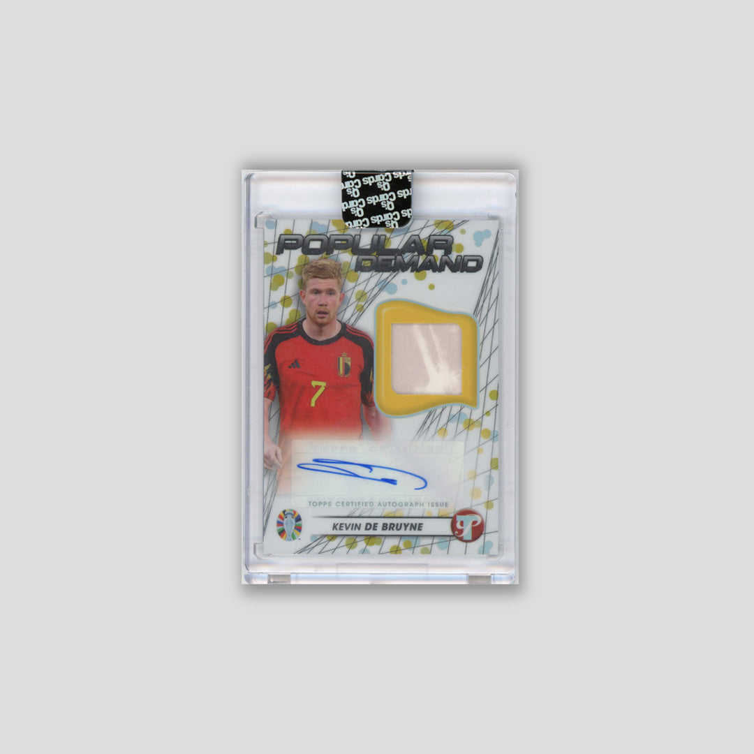 2023-24 Topps Pristine Euro Kevin De Bruyne Auto Relic #PDR-KDB - Topps