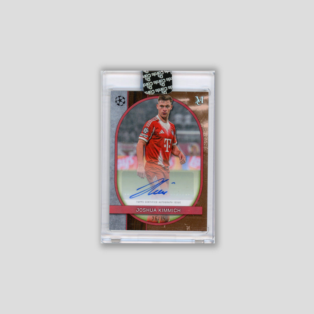 2025-26 Topps Museum UCC Joshua Kimmich Auto /75 #AA-JK - Topps