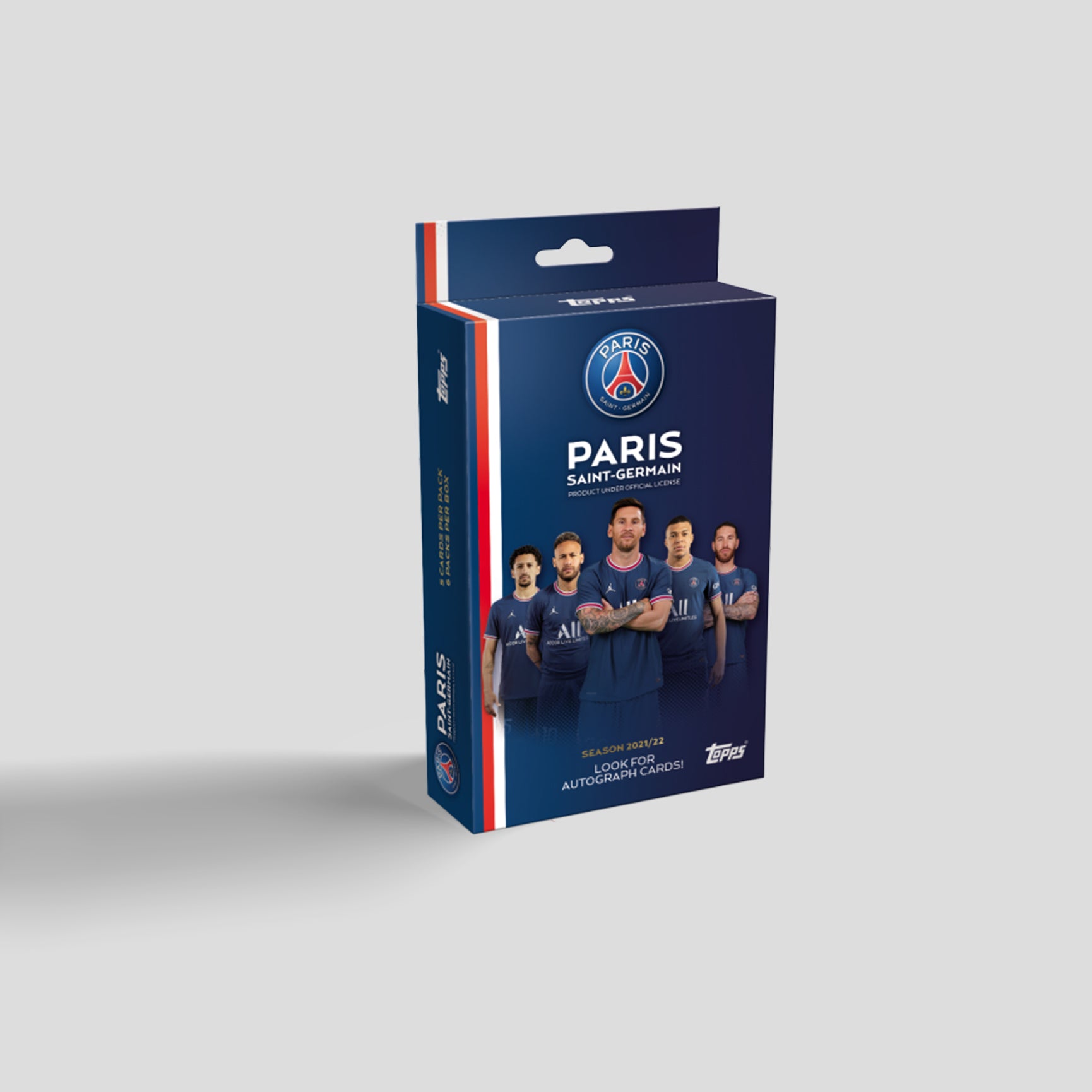2021-2022 Topps Soccer Paris Saint-Germain Team Set