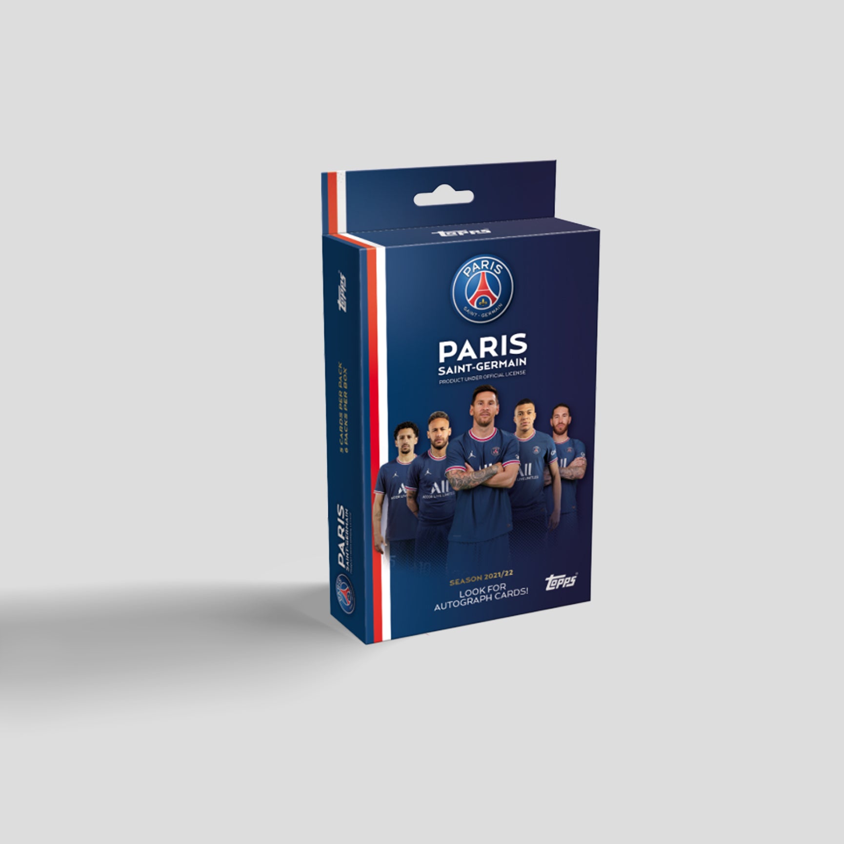 2021-22 Topps Soccer Paris Saint-Germain Team Set