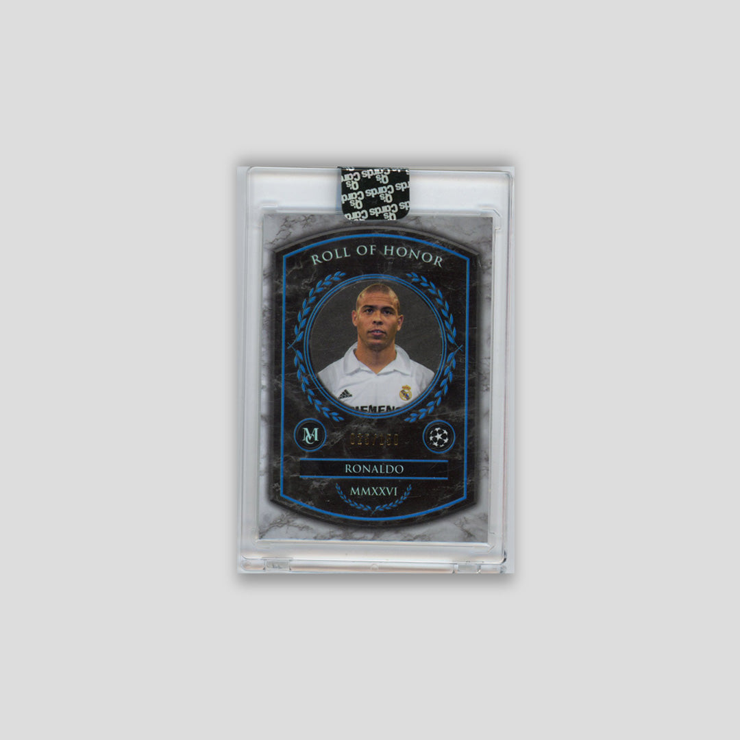 2025-26 Topps Museum UCC Ronaldo Roll Of Honor /150 #ROH-4 - Topps