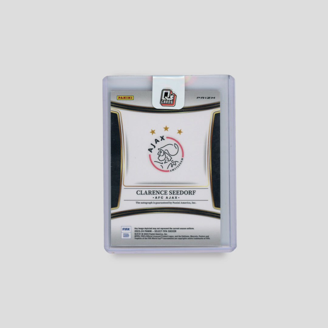 2023/24 Panini Select Fifa Clarence Seedorf Ajax Auto - Q's Cards