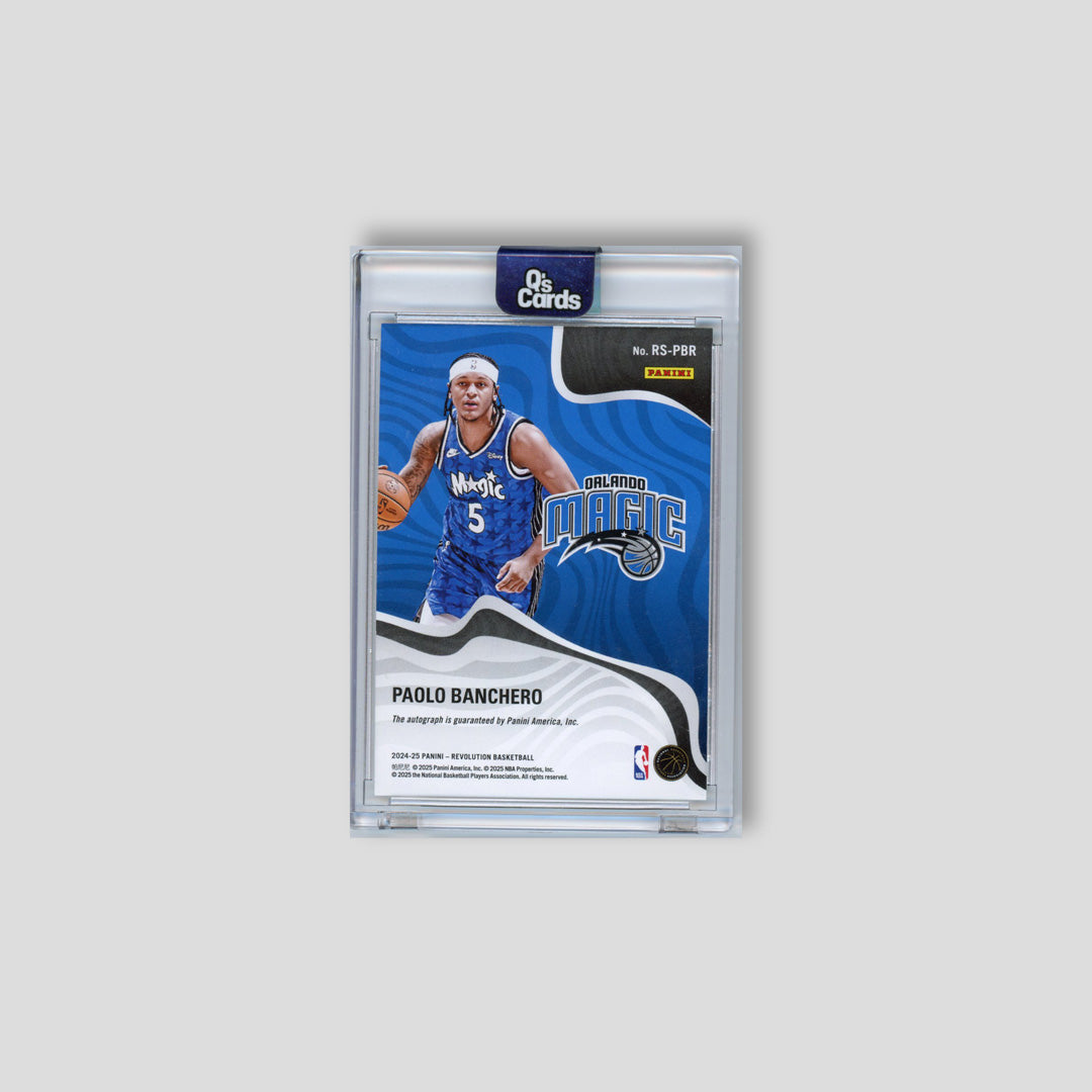 2024-25 Panini Revolution Paolo Banchero Autograph #RS-PBR - Panini