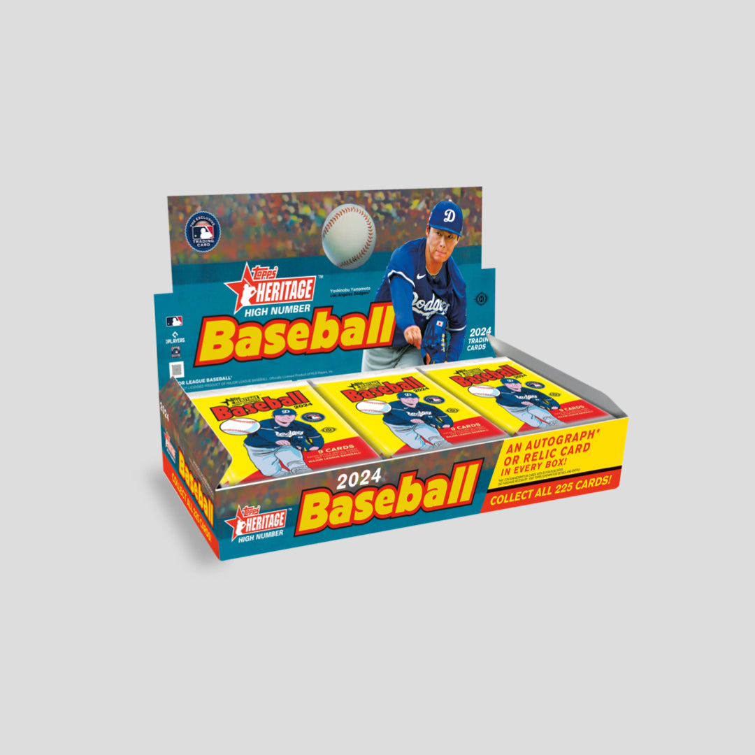 2024 Topps Heritage High Number Baseball Hobby Box
