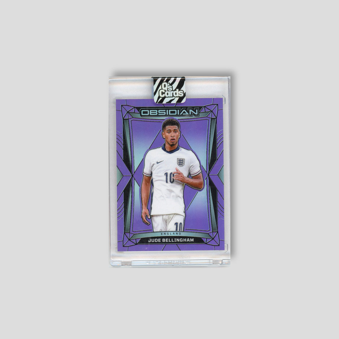 2024-25 Panini Obsidian Jude Bellingham Purple Flood /30 #83 - Q's Cards