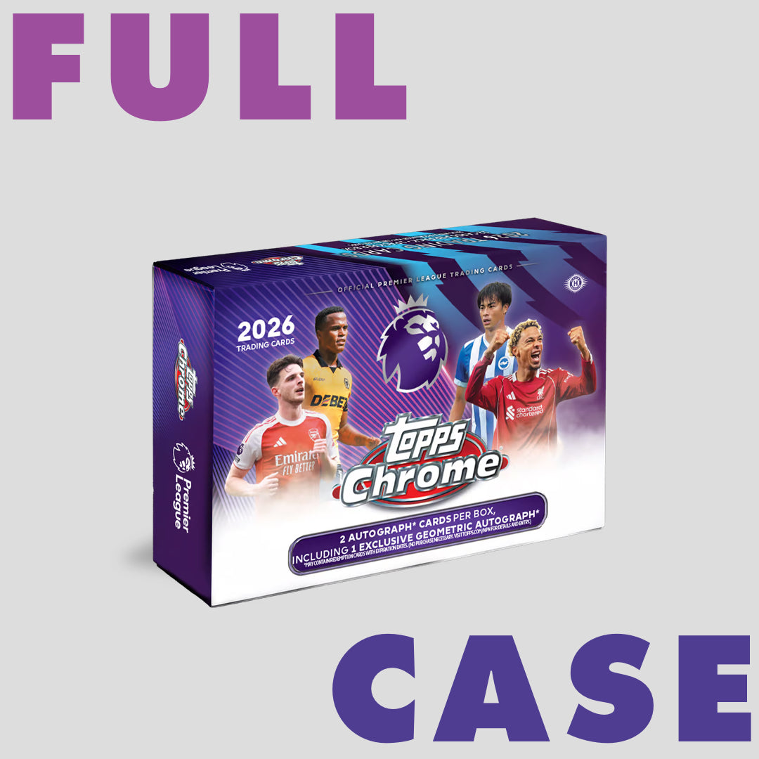 2026 Topps Chrome Premier League Soccer Breakers Delight Box