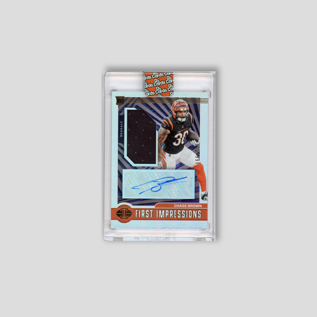 2023 Panini Illusions Chase Brown Auto Relic /399 #105
