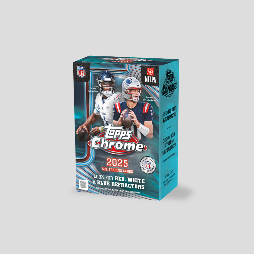 2025 Topps Chrome Football Value Box - Q's Cards