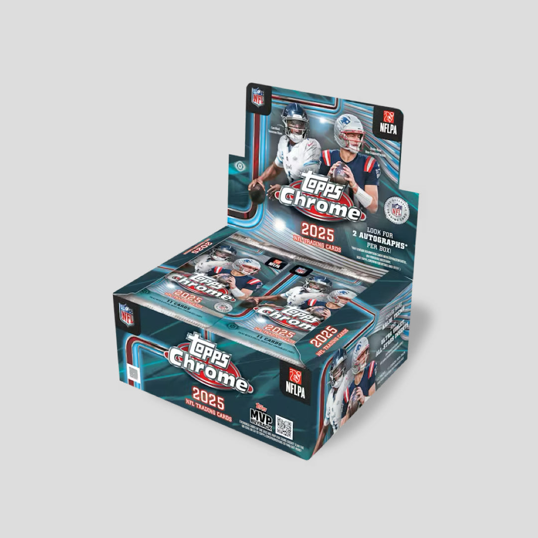 2025 Topps Chrome Football Jumbo Box
