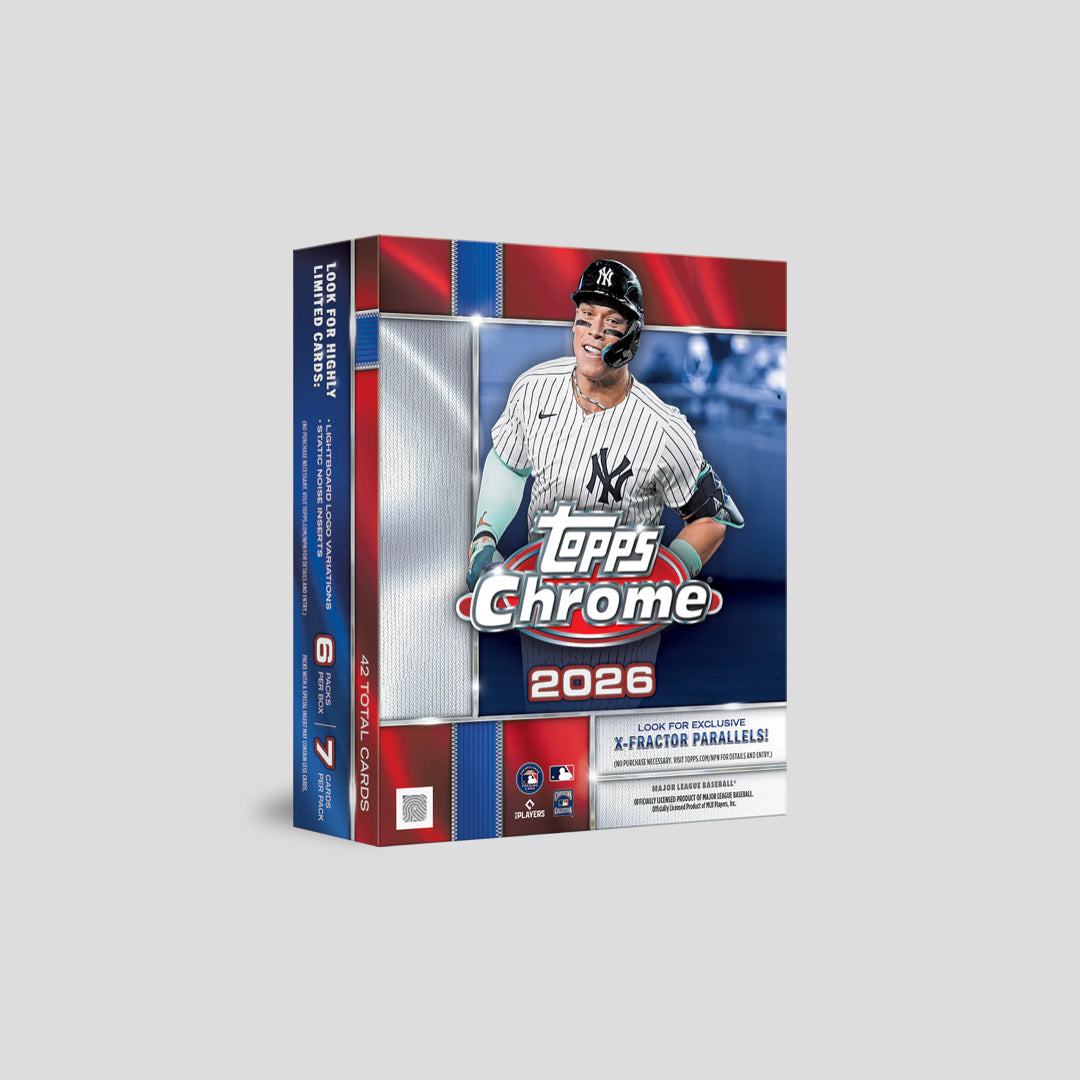 2026 Topps Chrome Baseball Mega Box Box - Q's Cards