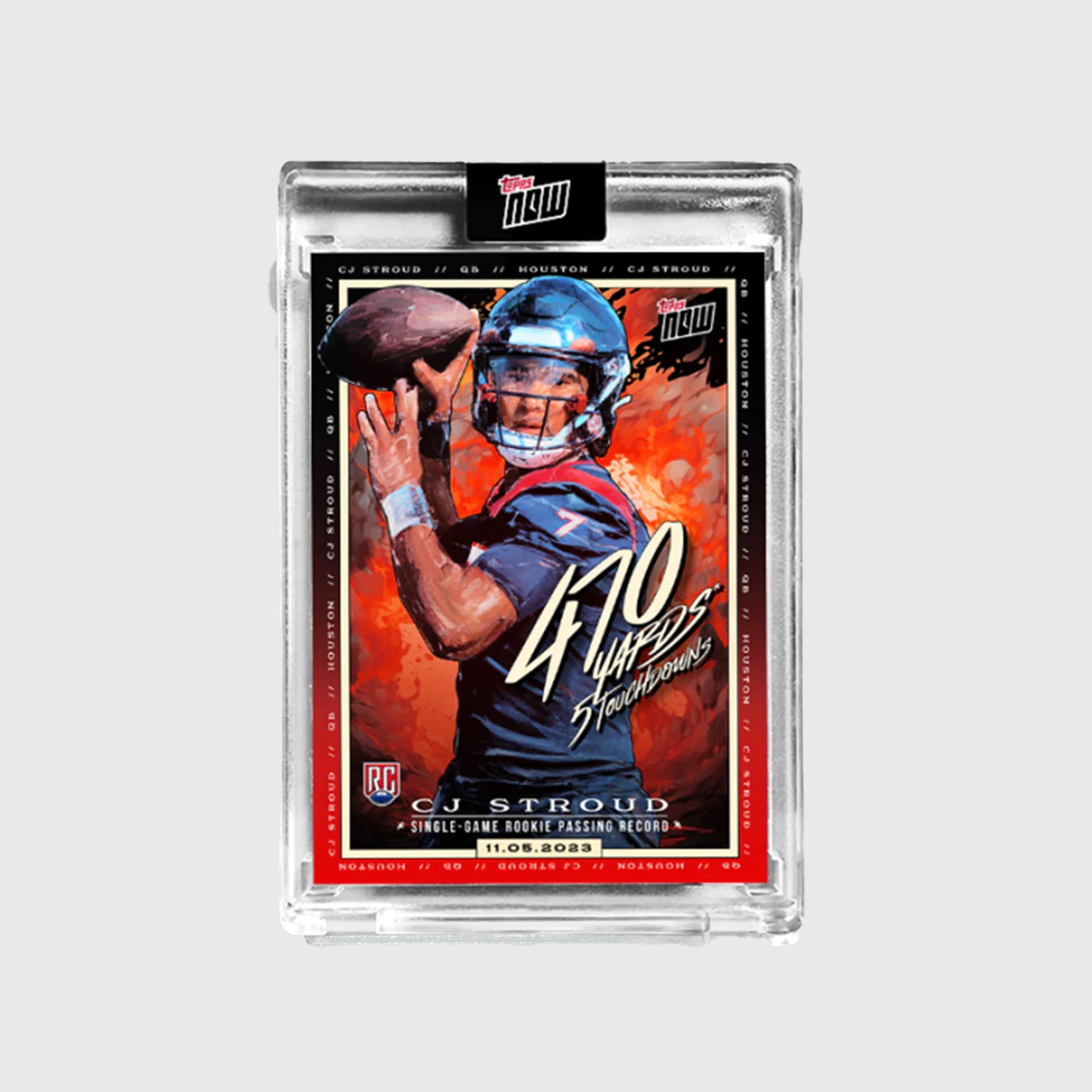 2023 Topps Now® CJ Stroud - 470 Yards