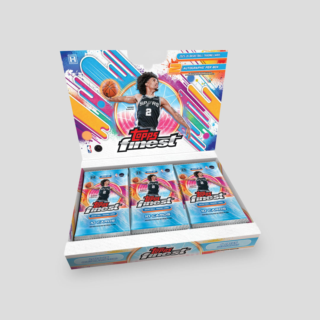 2025-26 Topps Finest Basketball Hobby Box - Q's Cards