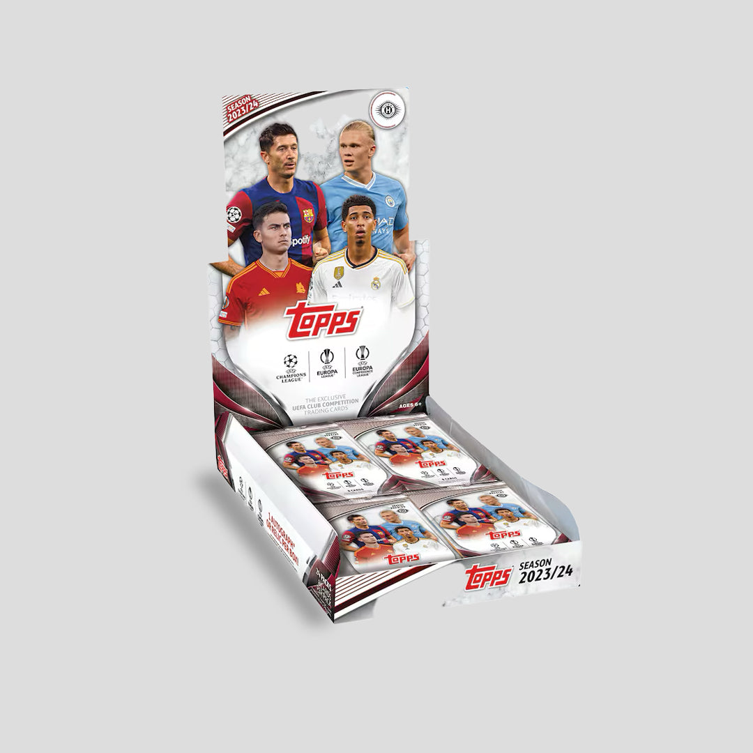 2023/24 Topps Soccer UEFA Club Competitions Flagship Hobby Box