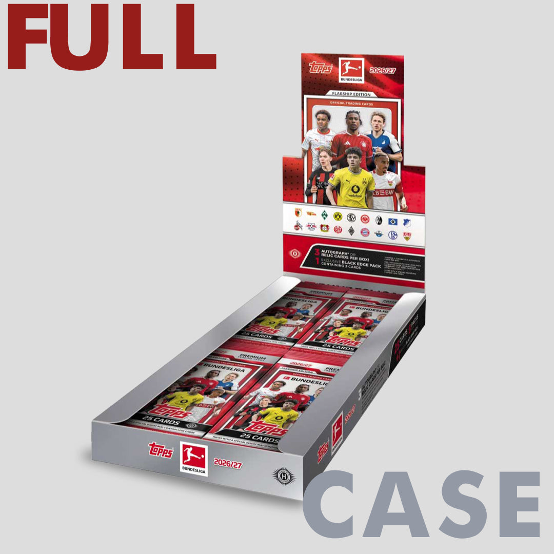 2026-27 Topps Bundesliga Soccer Jumbo Box (Test) Case (12 boxes) - Topps