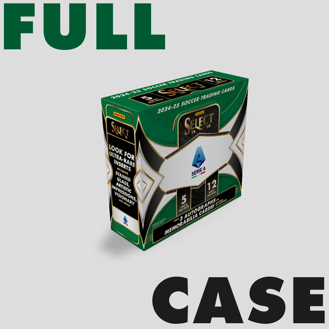 2024-25 Panini Select Soccer Serie A Hobby Box Case - Q's Cards