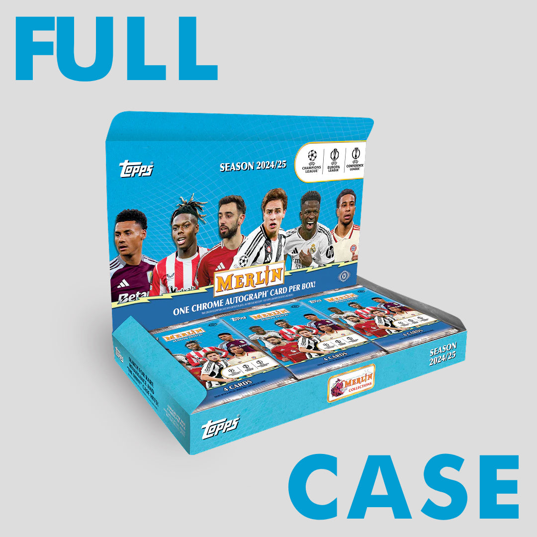 2024-25 Topps Soccer Merlin UEFA Hobby Box