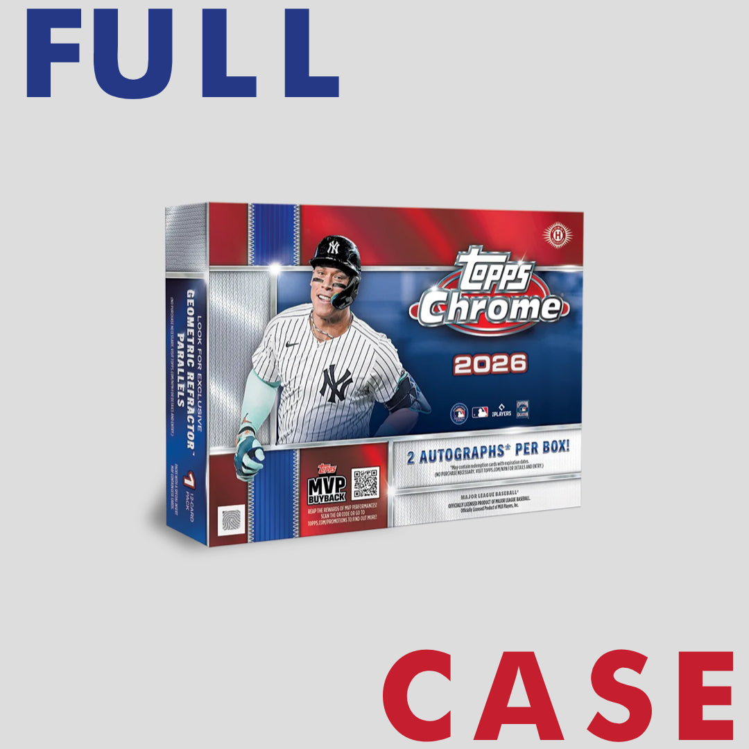 2026 Topps Chrome Baseball Breakers Delight Box Case (6 boxes) - Q's Cards