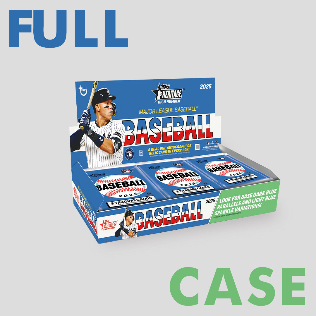 2025 Topps Heritage High Number Baseball Hobby Box