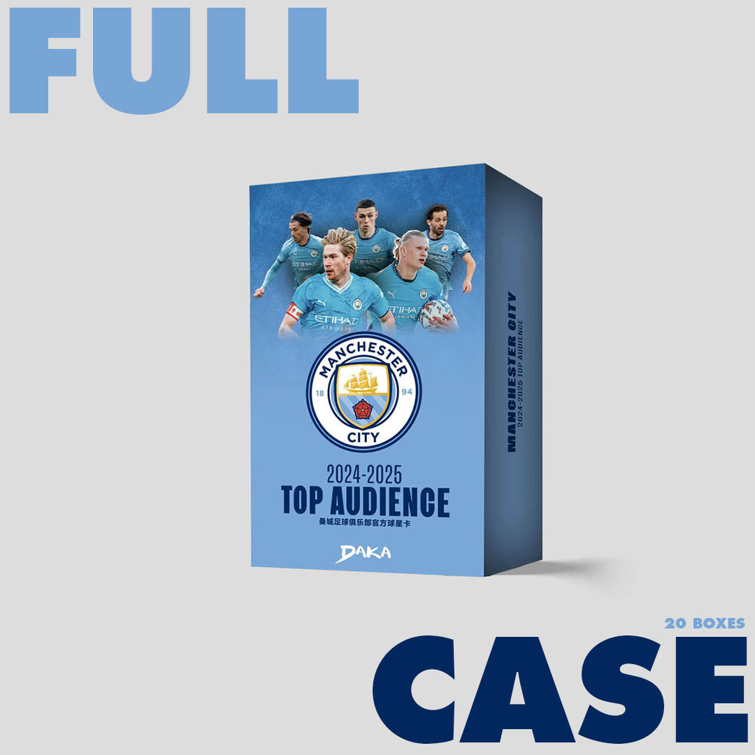 2024-25 Daka Soccer Manchester City Top Audience Blaster Box