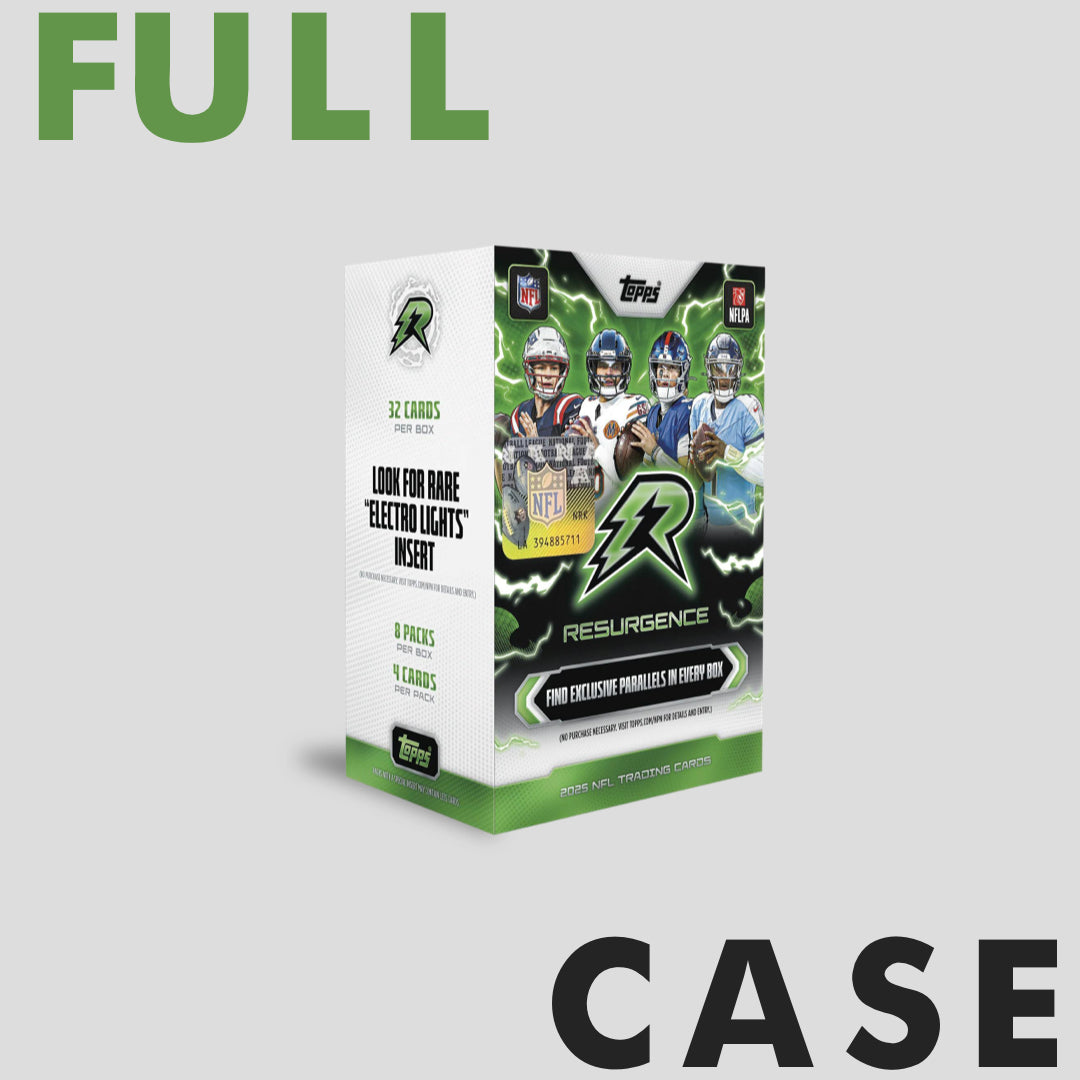 2025 Topps Resurgence Football Value Box Case (40 boxes) - Q's Cards
