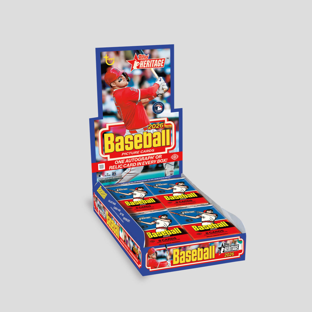 2026 Topps Heritage Baseball Hobby Box - Q's Cards