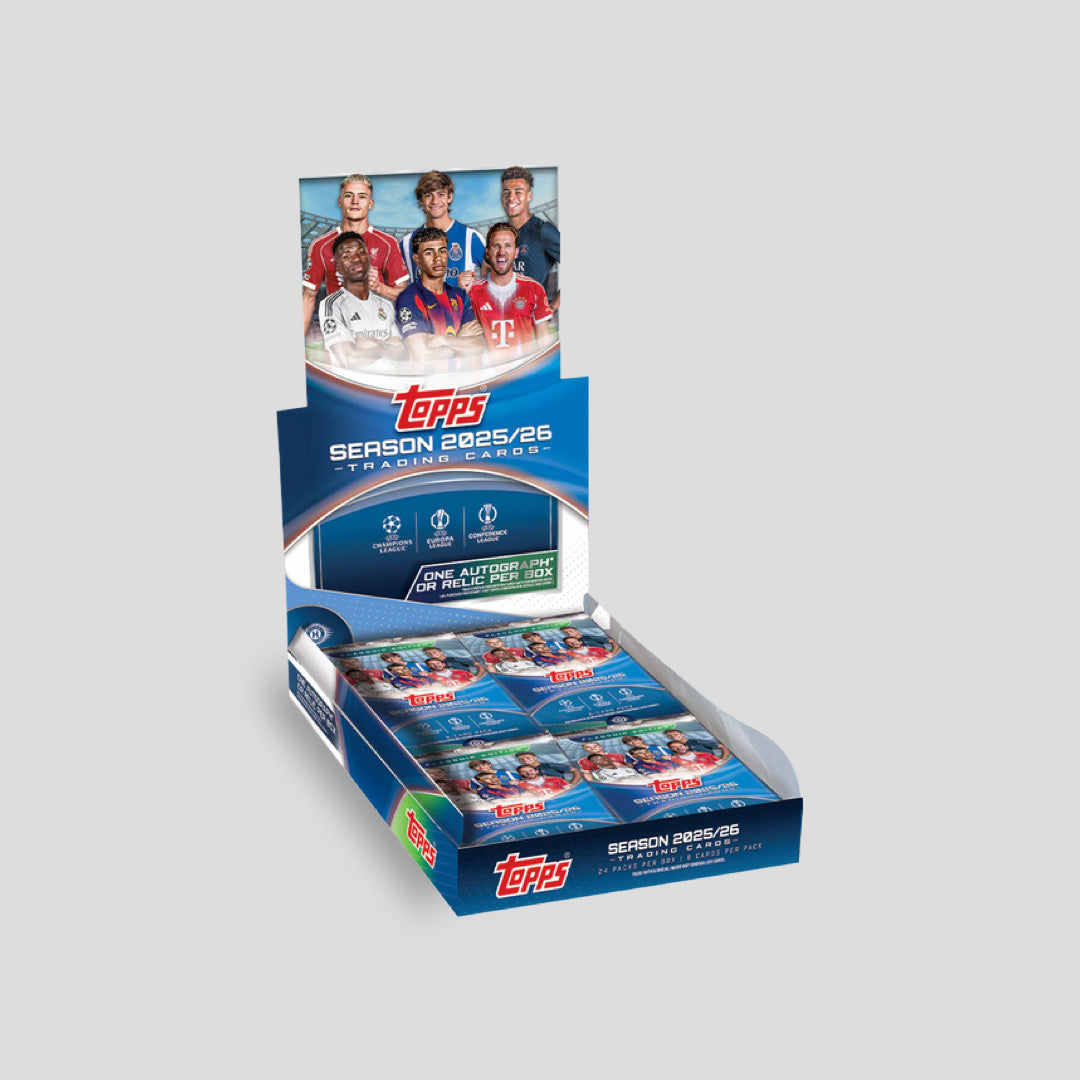 2025/26 Topps Soccer UEFA Club Competitions Flagship Hobby Box