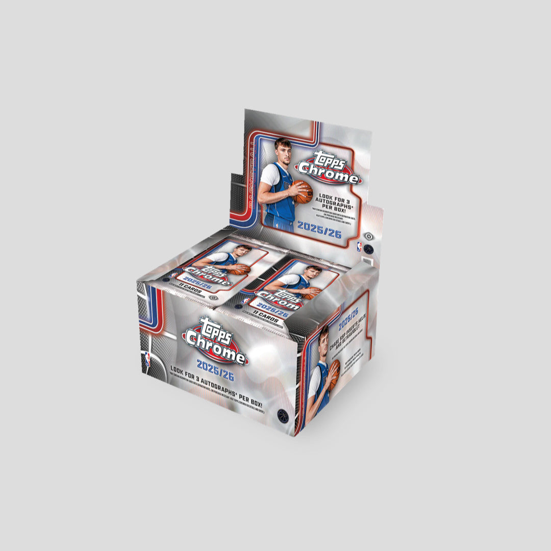 2025-26 Topps Chrome Basketball Hobby Jumbo Box