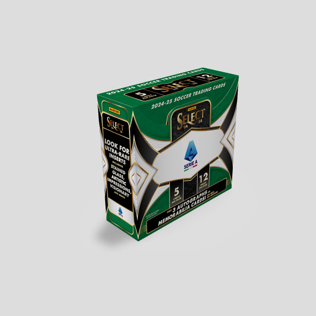 2024-25 Panini Select Soccer Serie A Hobby Box Box - Q's Cards