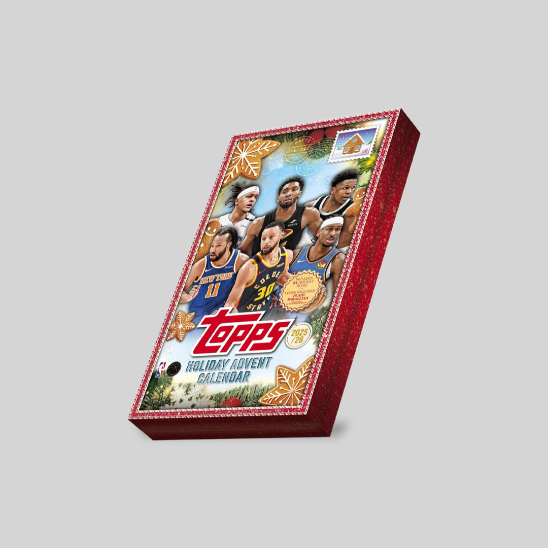 2025-26 Topps NBA Holiday Basketball Calendar
