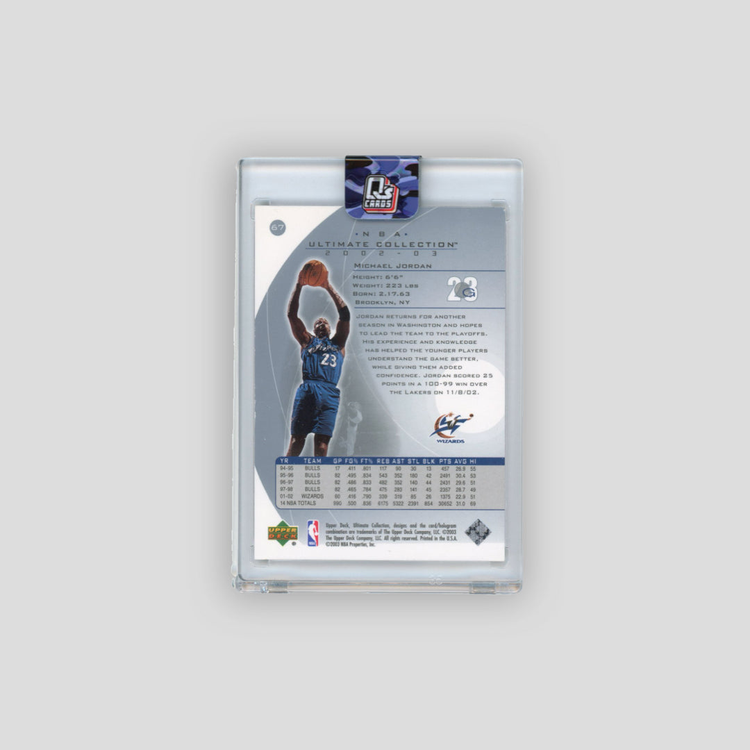 2002-03 Upper Deck Ultimate Collection Michael Jordan /750 #67