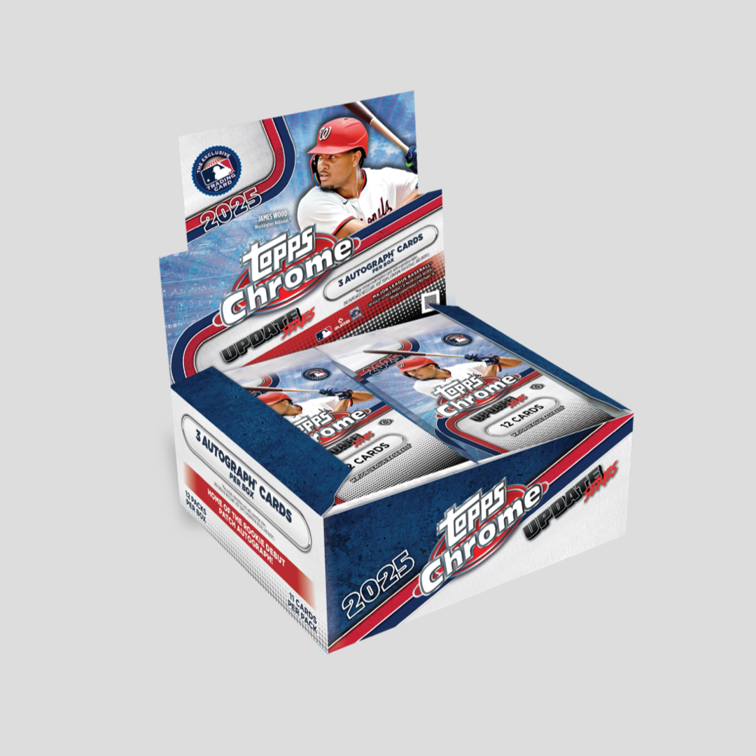 2025 Topps Chrome Update Series Baseball Jumbo Box
